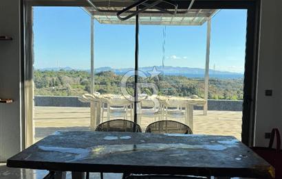 Datça Kızlan'da Satılık Özel Tasarım Havuzlu Taş Mimarili Villa