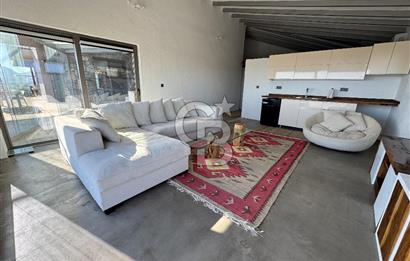 Datça Kızlan'da Satılık Özel Tasarım Havuzlu Taş Mimarili Villa