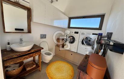 Datça Kızlan'da Satılık Özel Tasarım Havuzlu Taş Mimarili Villa