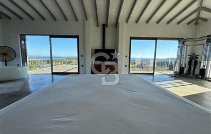 Datça Kızlan'da Satılık Özel Tasarım Havuzlu Taş Mimarili Villa