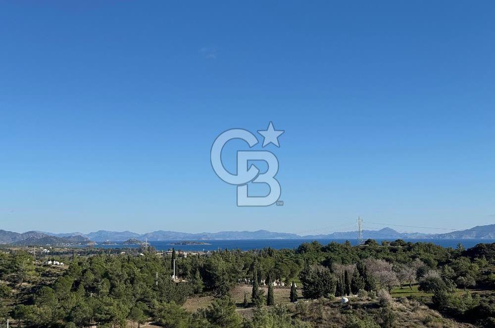 Datça Kızlan'da Satılık Özel Tasarım Havuzlu Taş Mimarili Villa