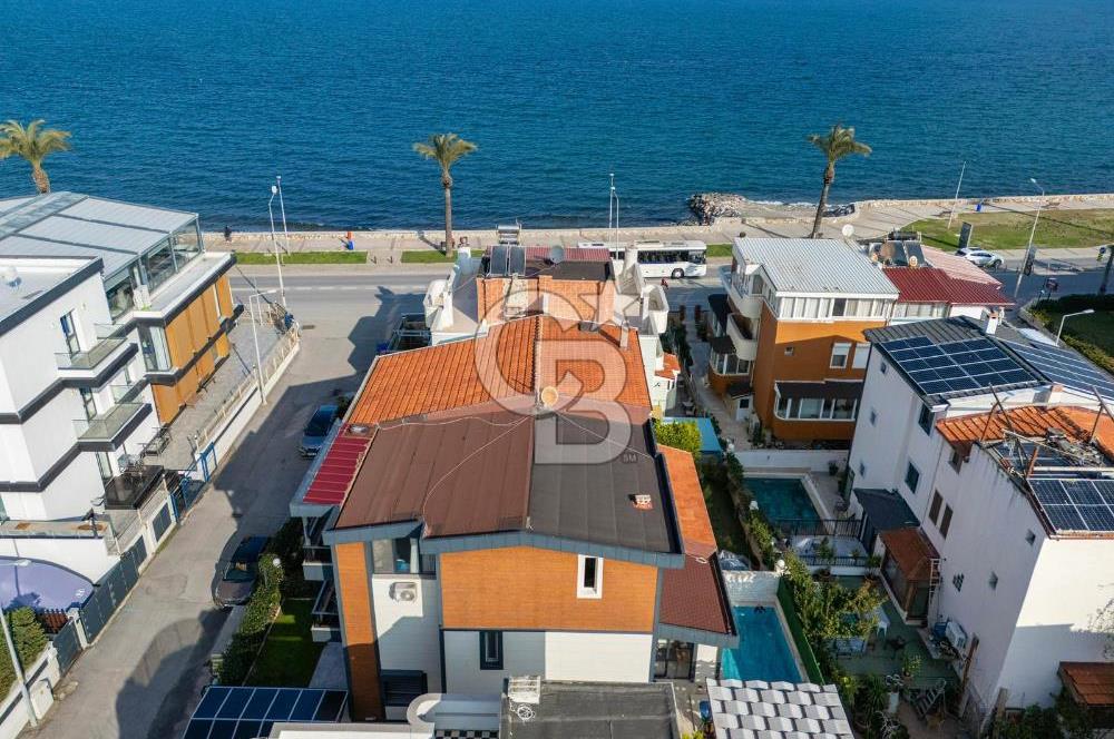 GÜZELBAHÇE/YALI MAH. 5+2 HAVUZLU DENİZE 50 METRE SATILIK VİLLA