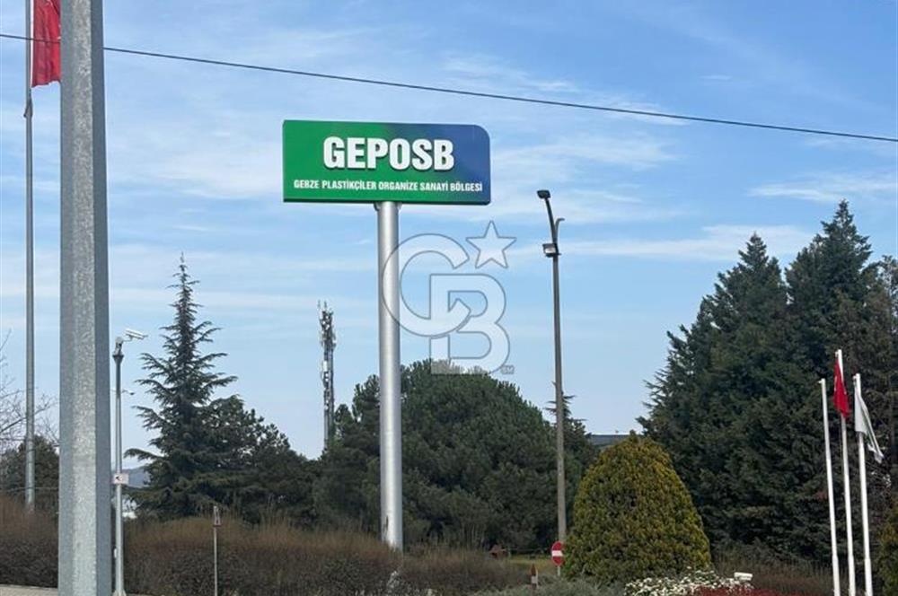 CB FLY'DAN GEBZE PLASTİKÇİLER OSB'DE SATILIK FABRİKA