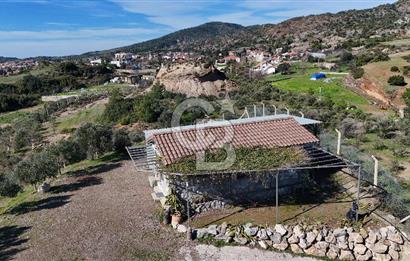 Datça Kızlan'da Satılık Özel Tasarım Havuzlu Taş Mimarili Villa