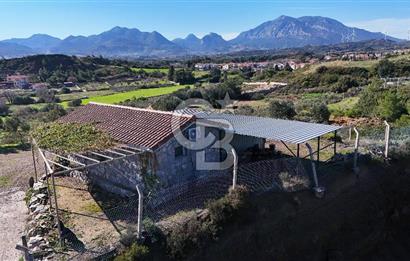 Datça Kızlan'da Satılık Özel Tasarım Havuzlu Taş Mimarili Villa