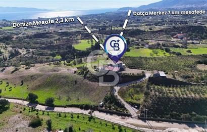 Datça Kızlan'da Satılık Özel Tasarım Havuzlu Taş Mimarili Villa