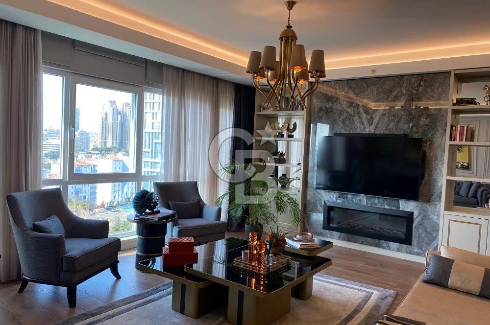 ATAŞEHİR MY TOWERLAND DE EMSALSİZ GENİŞ BALKONLU 4+1 SATILIK DAİRE