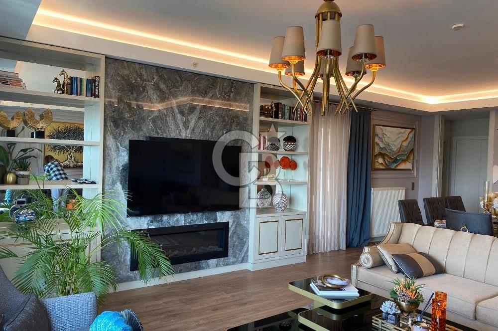 ATAŞEHİR MY TOWERLAND DE EMSALSİZ GENİŞ BALKONLU 4+1 SATILIK DAİRE