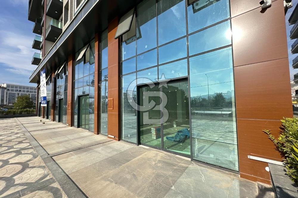 CBAKADEMİ REZİDANSLAR BÖLGESİ KİRALIK ANAYOL CEPHE 160 m2 DÜKKAN