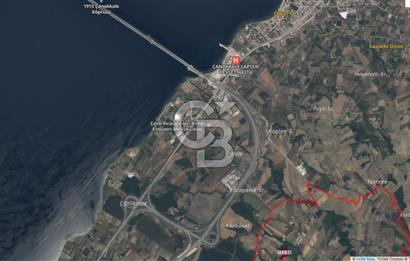 Lapseki Kocaveli'de Boğaz Manzaralı 9.650m² Satılık Arazi