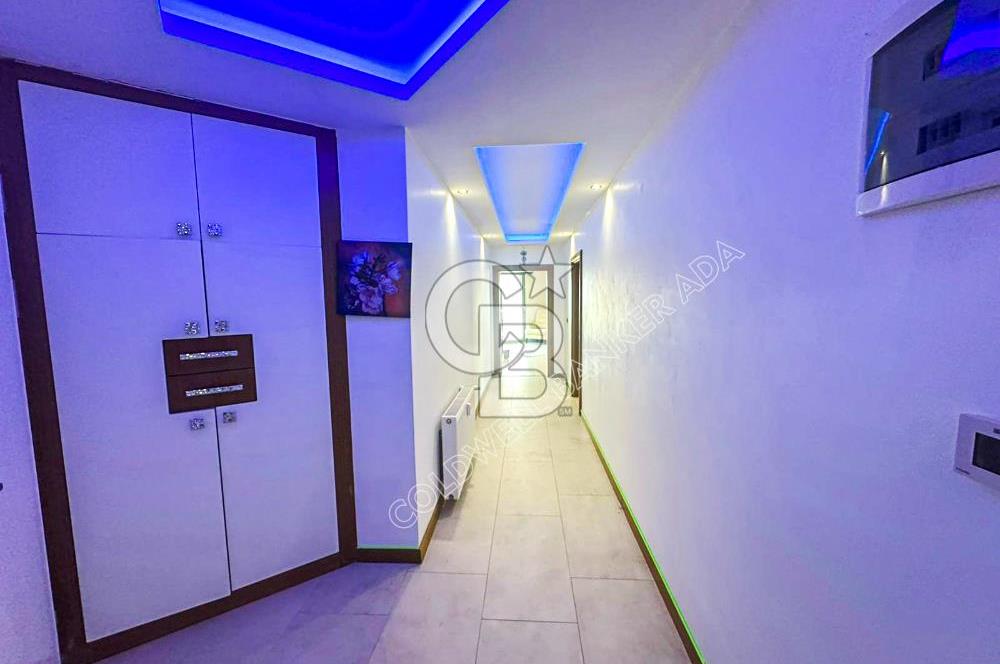 Kuşadası Marina’da 140 m² 2+1 Köşe Bahçe Katı Daire | Eşyalı | Kapalı Mutfak | Havuzlu Site