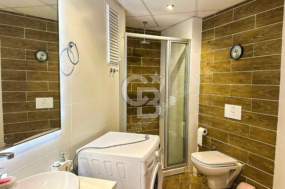 Kuşadası Marina’da 140 m² 2+1 Köşe Bahçe Katı Daire | Eşyalı | Kapalı Mutfak | Havuzlu Site