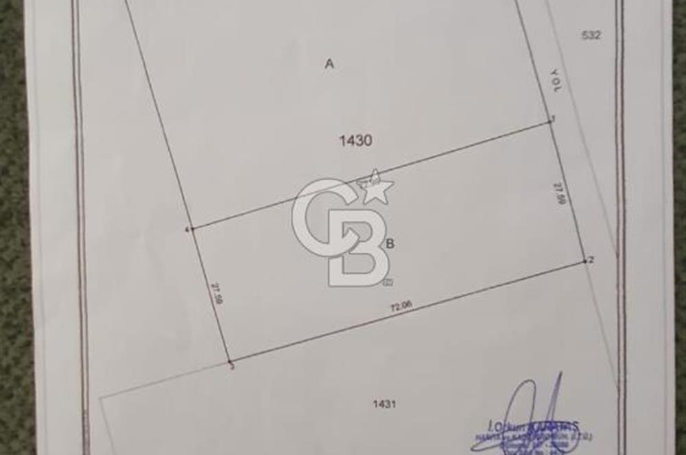 ANTALYA KEMER'DE 1000M2'LİK HİSSELİ SATILIK BAHÇE