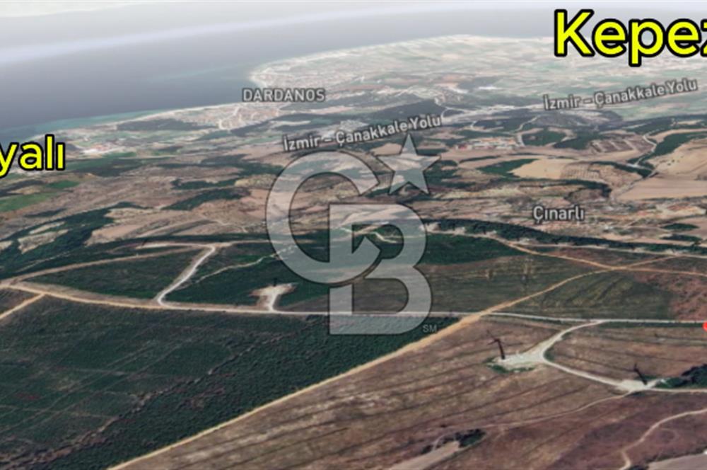 ÇANAKKALE MERKEZ KIZILCAÖREN'DE SATILIK ARAZİ