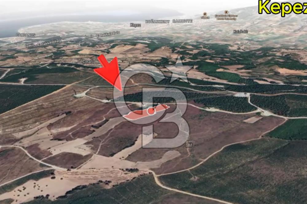 ÇANAKKALE MERKEZ KIZILCAÖREN'DE SATILIK ARAZİ