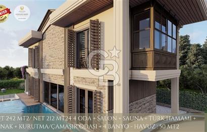 Kuşadası Yayla Köy'de Satılık Özel Havuzlu 4+1 Villa