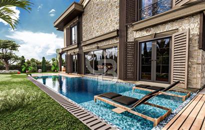 Kuşadası Yayla Köy'de Satılık Özel Havuzlu 4+1 Villa