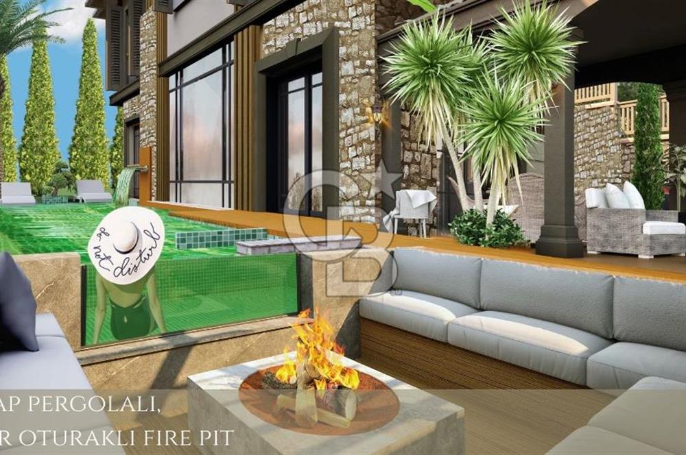 Kuşadası Yayla Köy'de Satılık Özel Havuzlu 4+1 Villa