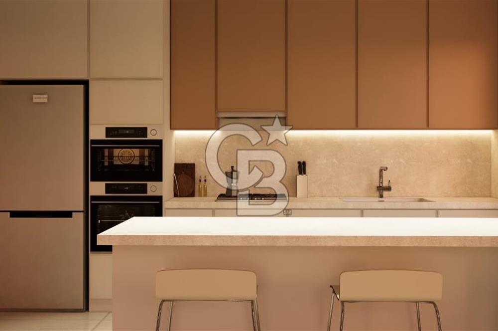 Gönyeli'de Kuzey Çevre Yoluna 1 Dk Sürüş Mesafesinde  Satılık 3+1 Ultralüx Zemin Kat Daire !!!