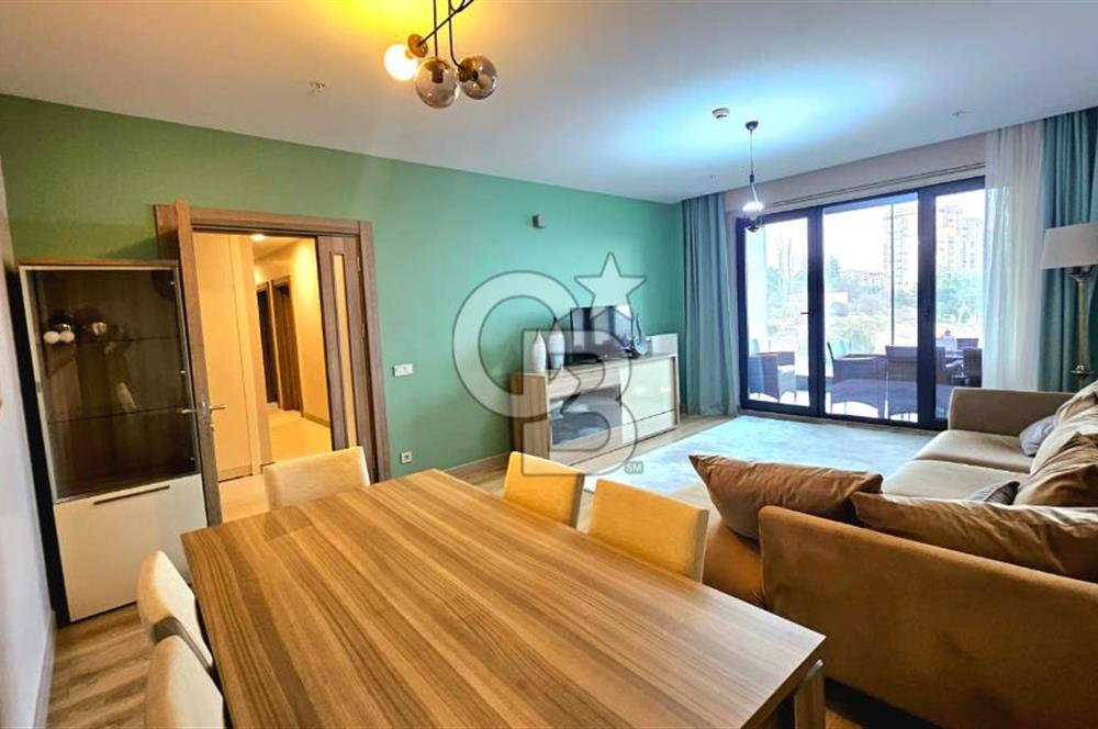 BAŞKENT VADİ KONUTLARINDA EŞYALI BAKIMLI YAPILI MANZARALI BALKON