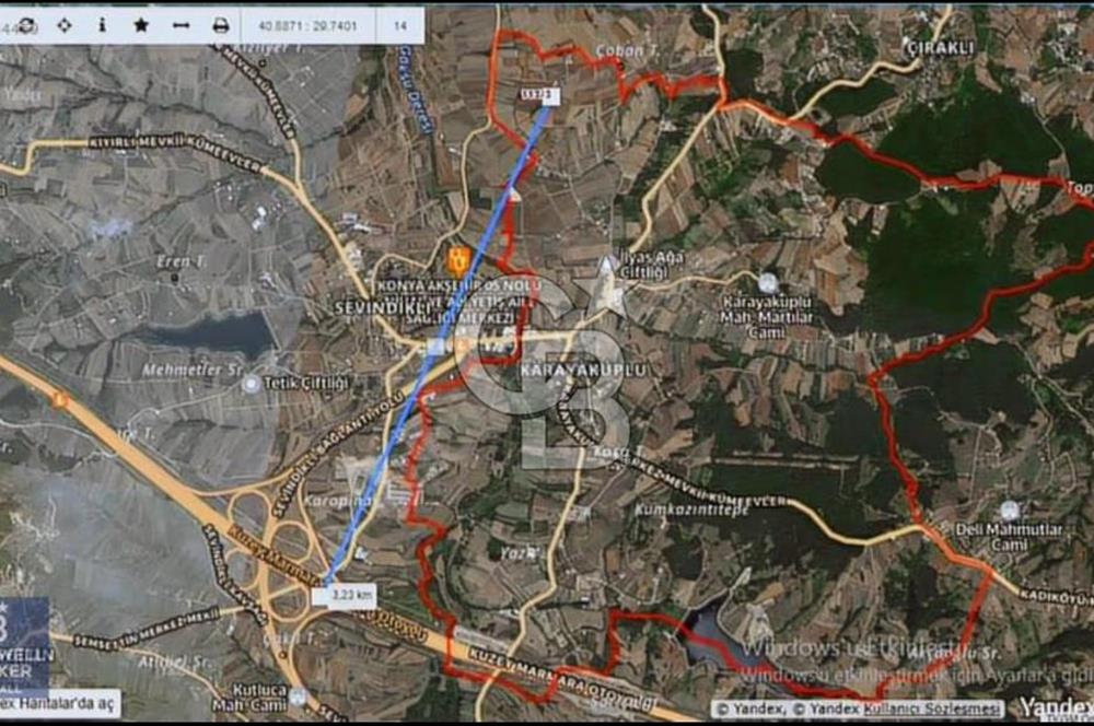 Satılık Arazi KOCAELİ / KÖRFEZ / Karayakuplu Mahallesinde
