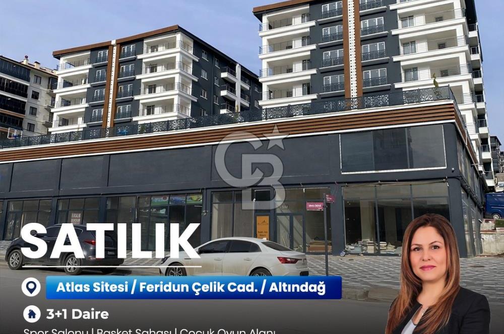 ALTINDAĞ FERİDUN ÇELİK MAHALLESİ ATLAS SİTESİ SATILIK 3+1 DAİRE