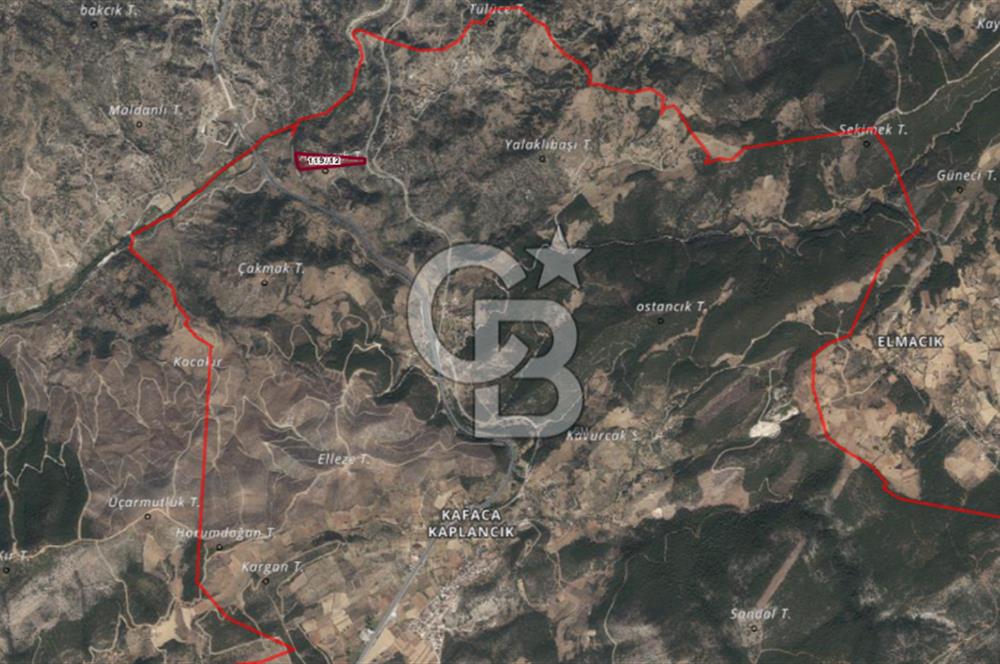 MUĞLA YATAĞAN KAFKAPLANCIKTA SATILIK TARLA