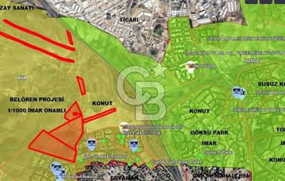 YENİMAHALLE SUSUZ BELÖREN PROJESİNDE 600M2 HİSSE