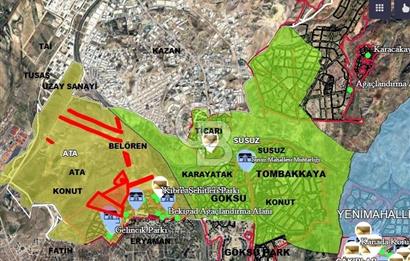 YENİMAHALLE SUSUZ BELÖREN PROJESİNDE 600M2 HİSSE