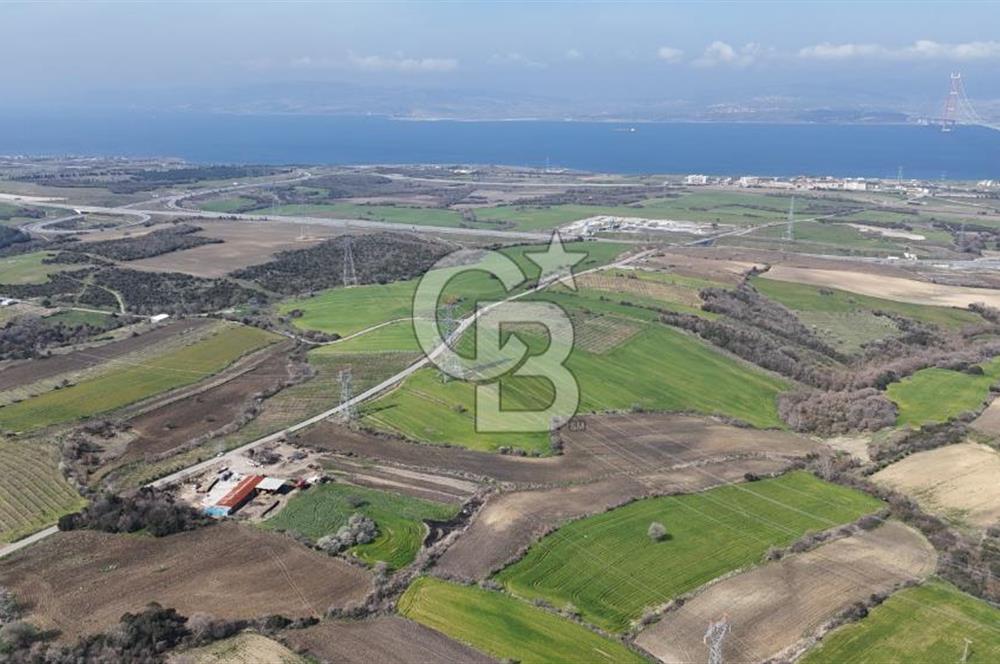 Lapseki Kocavelide Köprü Manzaralı, 24.000 m2 Satılık Tarla