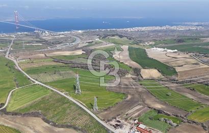 Lapseki Kocavelide Köprü Manzaralı, 24.000 m2 Satılık Tarla