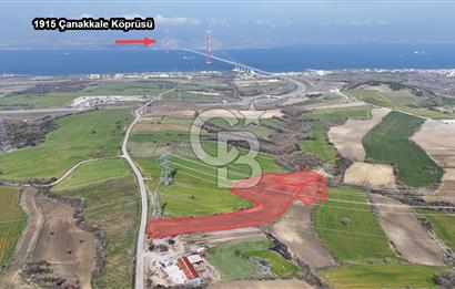 Lapseki Kocavelide Köprü Manzaralı, 24.000 m2 Satılık Tarla