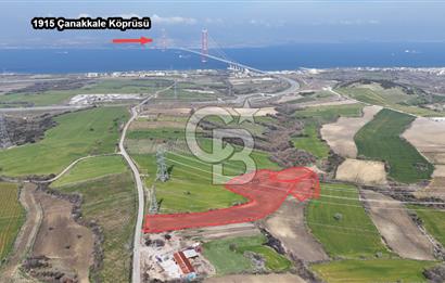 Lapseki Kocavelide Köprü Manzaralı, 24.000 m2 Satılık Tarla