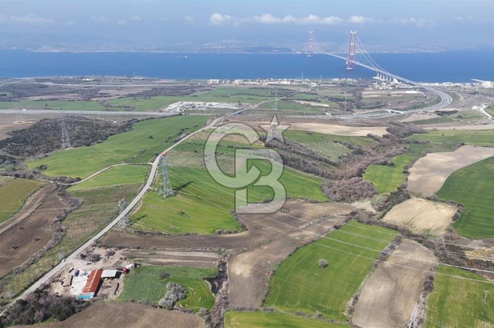 Lapseki Kocavelide Köprü Manzaralı, 24.000 m2 Satılık Tarla