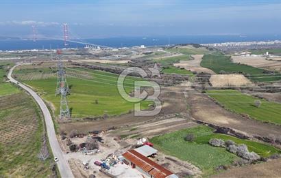 Lapseki Kocavelide Köprü Manzaralı, 24.000 m2 Satılık Tarla