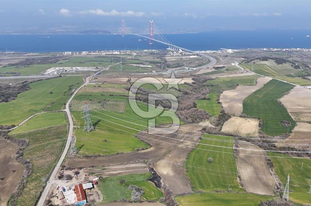 Lapseki Kocavelide Köprü Manzaralı, 24.000 m2 Satılık Tarla