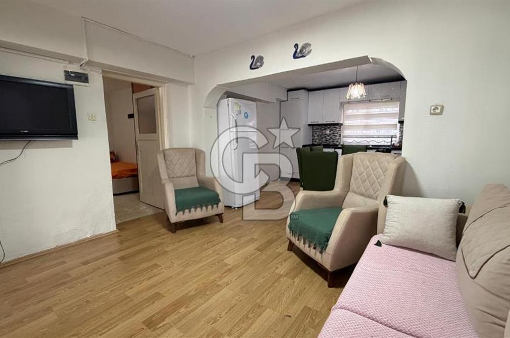 Seferihisar Ürkmez'de Deniz Tarafında 2+1 Eşyalı Kiralık Daire