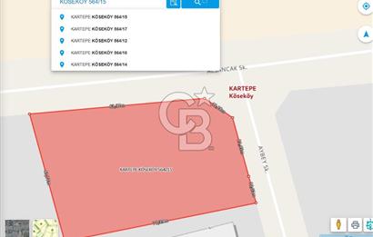 KARTEPE KÖSEKÖYDE 3048 m² SANAYİ İMARLI YATIRIMLIK ARSA