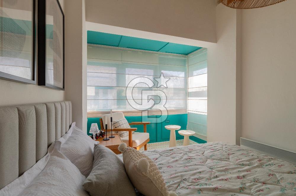 Alaçatı’da Satılık Cumbalı, Eşyalı 3+1 Villa