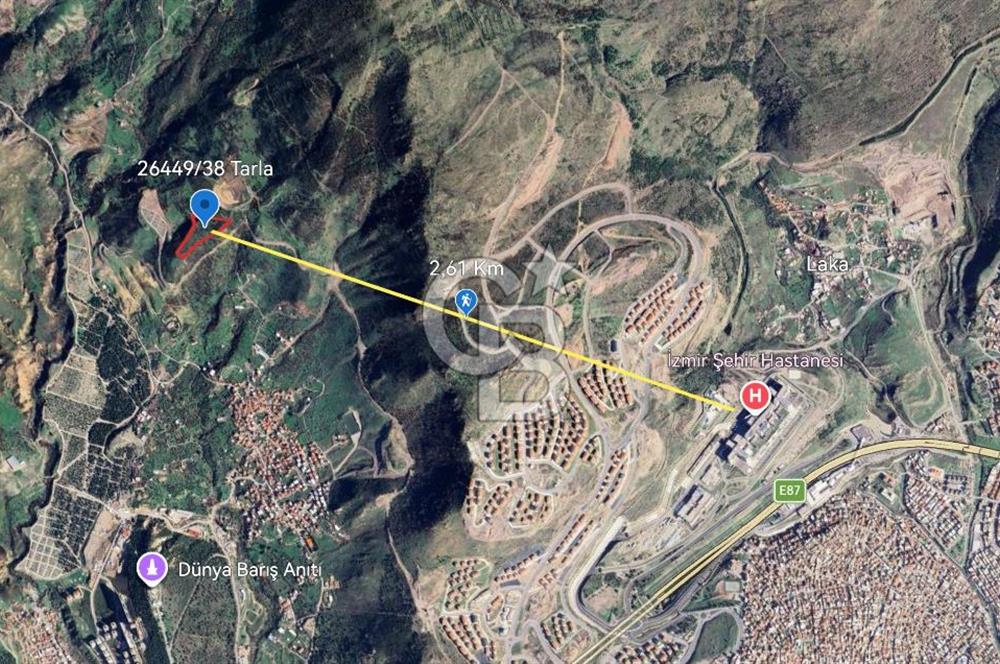 Yatırım fırsatı! Panoramik Körfez Manzaralı 18 Dönem Tarla