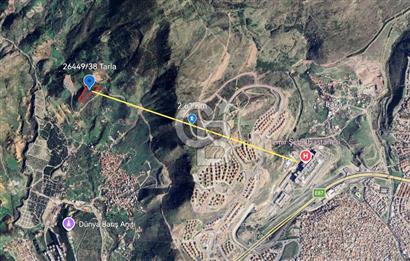 Yatırım fırsatı! Panoramik Körfez Manzaralı 18 Dönem Tarla