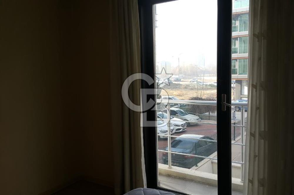 MUSTAFA KEMAL'de SATILIK 1+1 KONUT & OFİSE UYGUN EŞYALI DAİRE