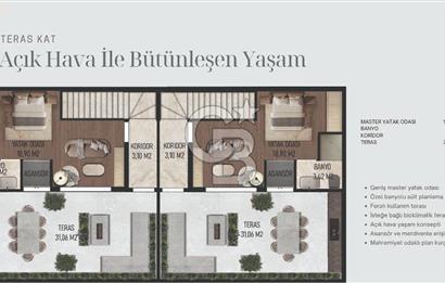 URLA İSKELE'DE PRESTİJLİ BİR YAŞAM: SATILIK 3+1  VİLLA