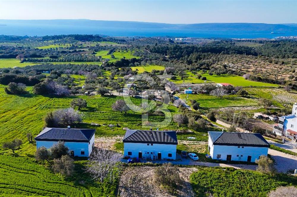 Çanakkale Çınarlı Köyünde Boğaz Manzaralı 3+1 Satılık Villa