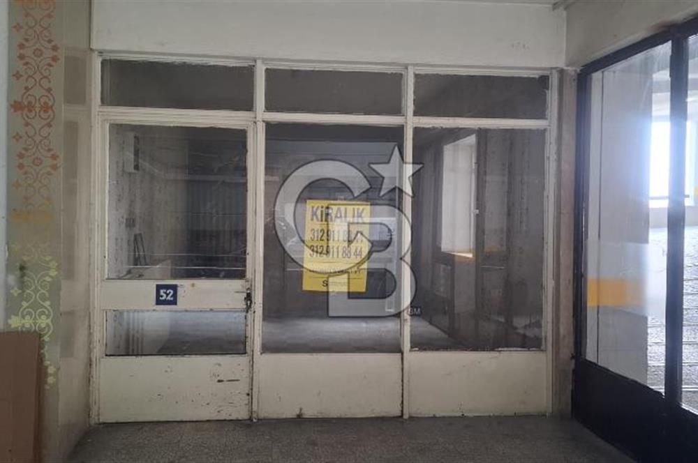 Efeler İş Merkezi'nde Kiralık 40m² Dükkan - Kazımkarabekir Cad.