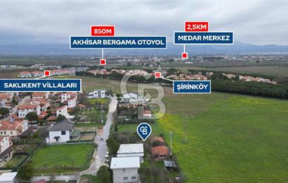 Manisa Akhisar villalar bölgesinde  3 kat imarlı arsa 