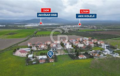 Manisa Akhisar villalar bölgesinde  3 kat imarlı arsa 
