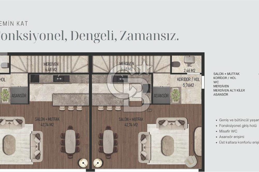 URLA İSKELE'DE PRESTİJLİ BİR YAŞAM: SATILIK 3+1  VİLLA