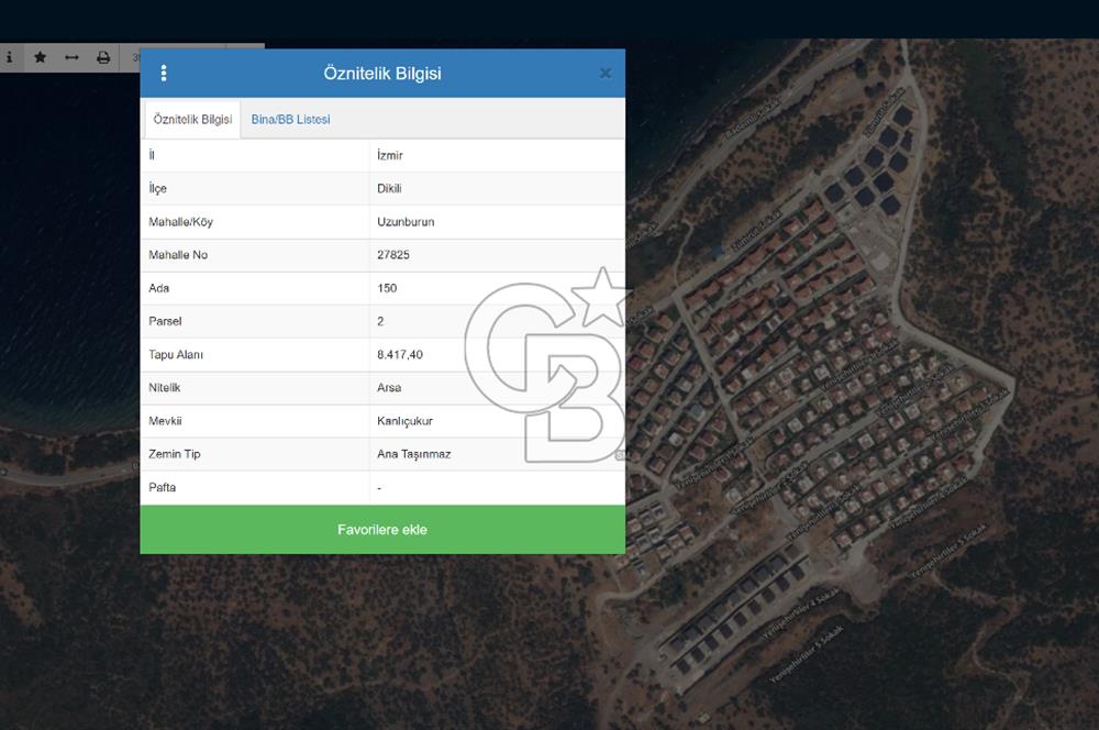 Coldwell Banker Route'dan Satılık Denize Sıfır Emsalsiz Arsa