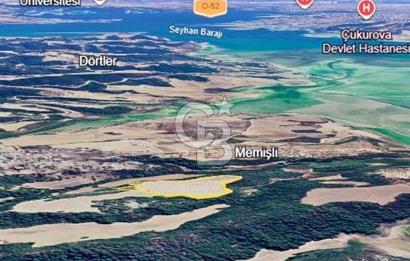 Adana Çukurova'da 43.895m² Göl Manzaralı Yatırımlık Arsa